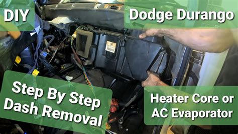 Low coolant or air in the cooling system. . Dodge durango heating problems
